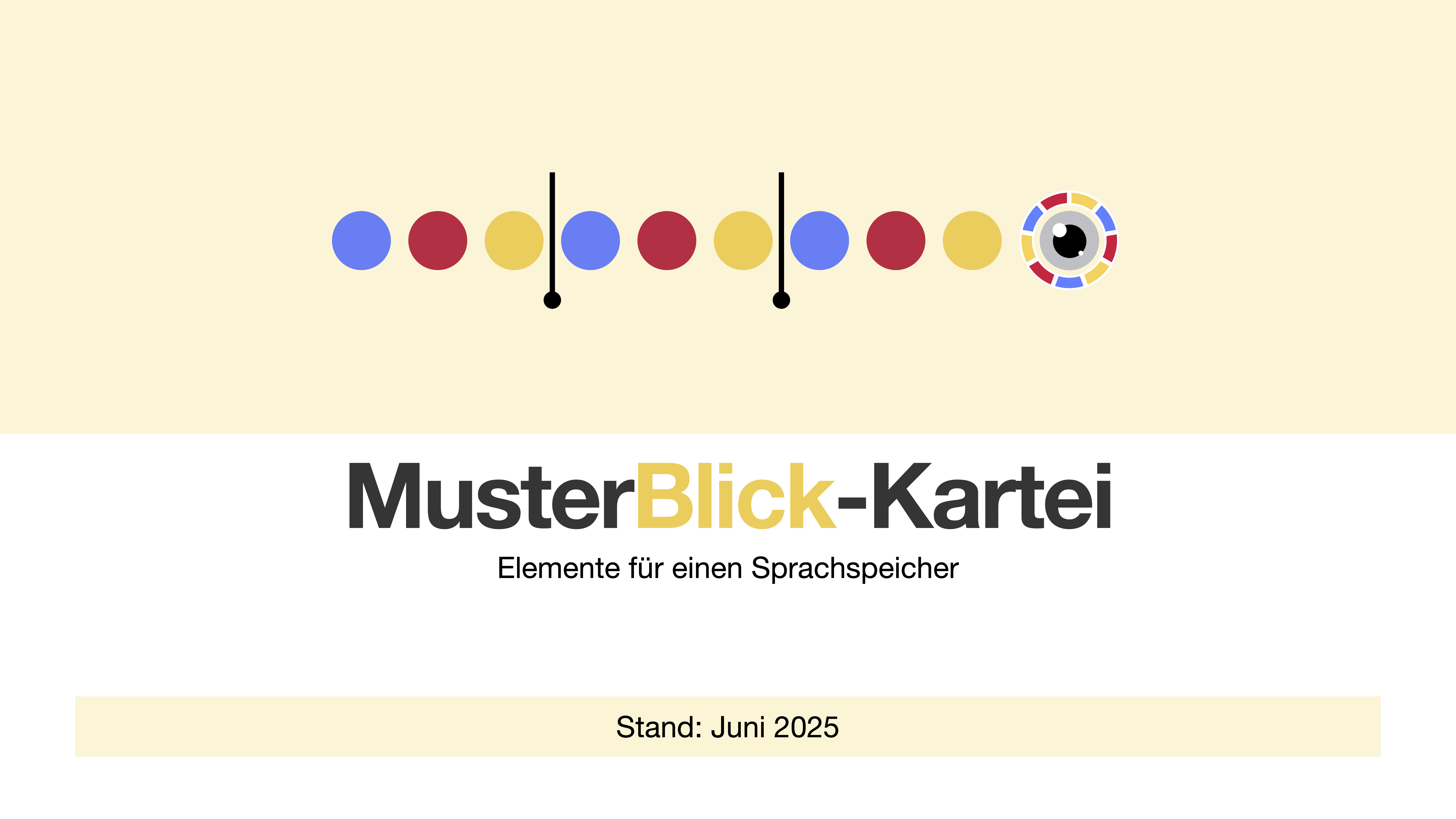 MusterBlick-Kartei